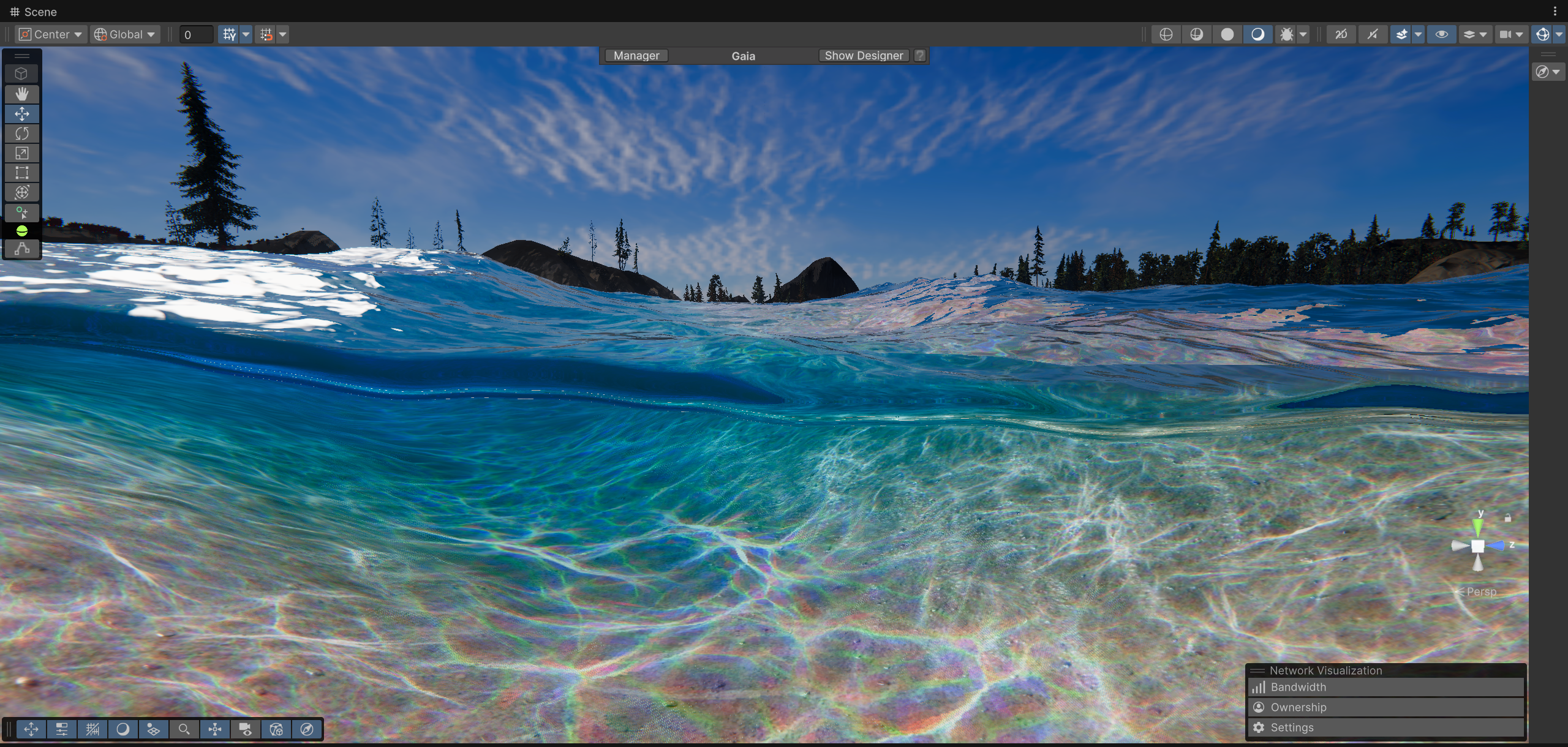 KWS2 physical water interaction